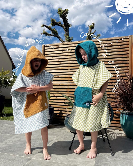 DUO PONCHOS ÉPONGE | MINI & MAXI