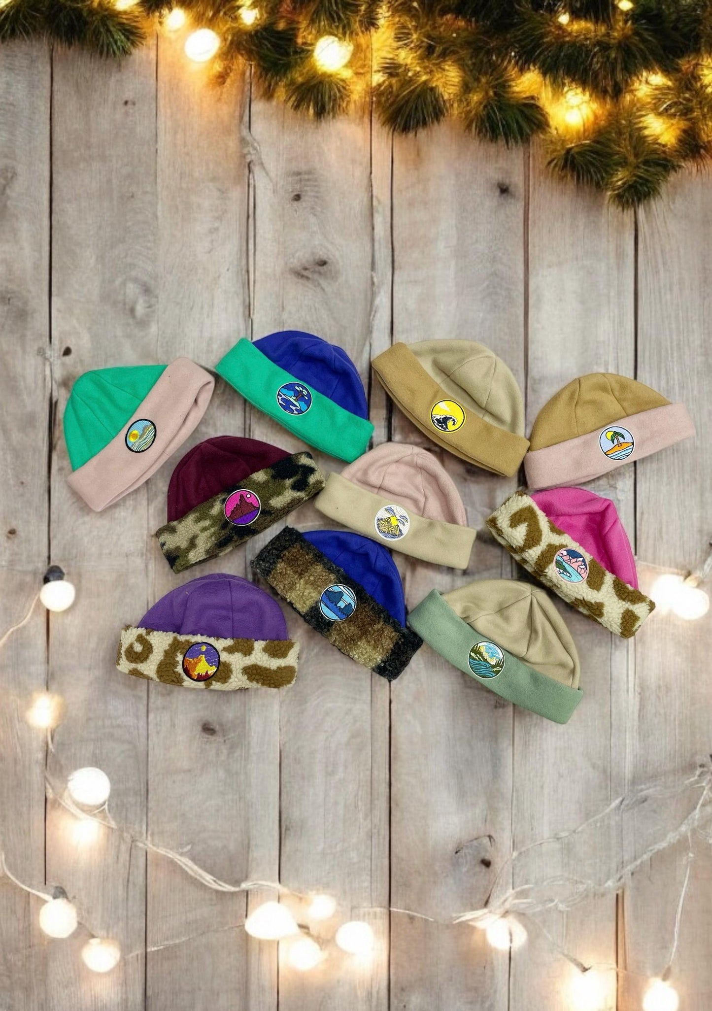 BONNET SHERPA LÉOPARD & ROSE | ENFANT