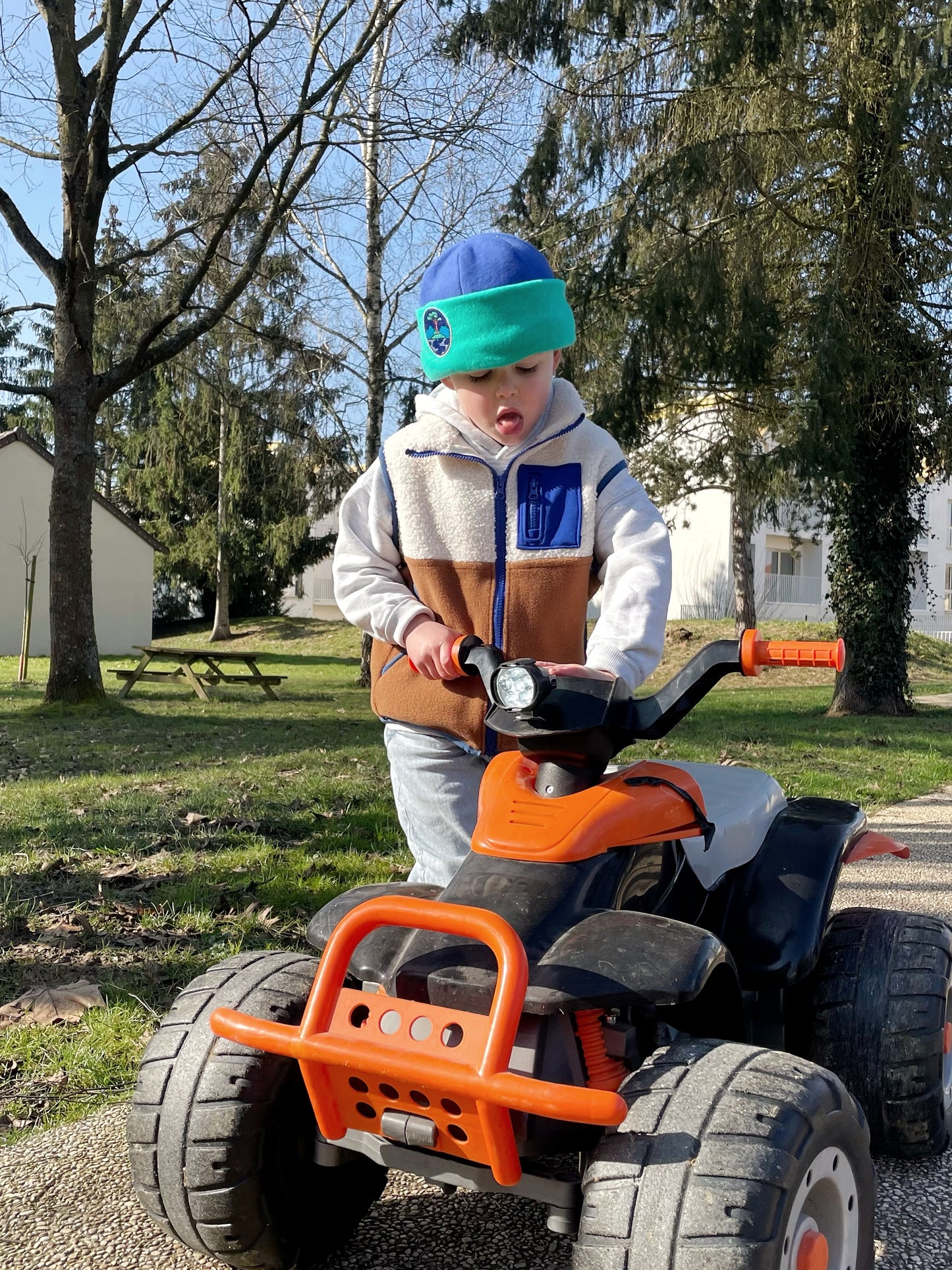 DUO VESTES POLAIRE SANS MANCHES | MINI & MAXI