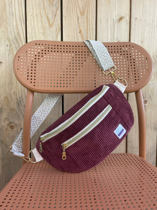 BANANE VELOURS CÔTELÉ | XL