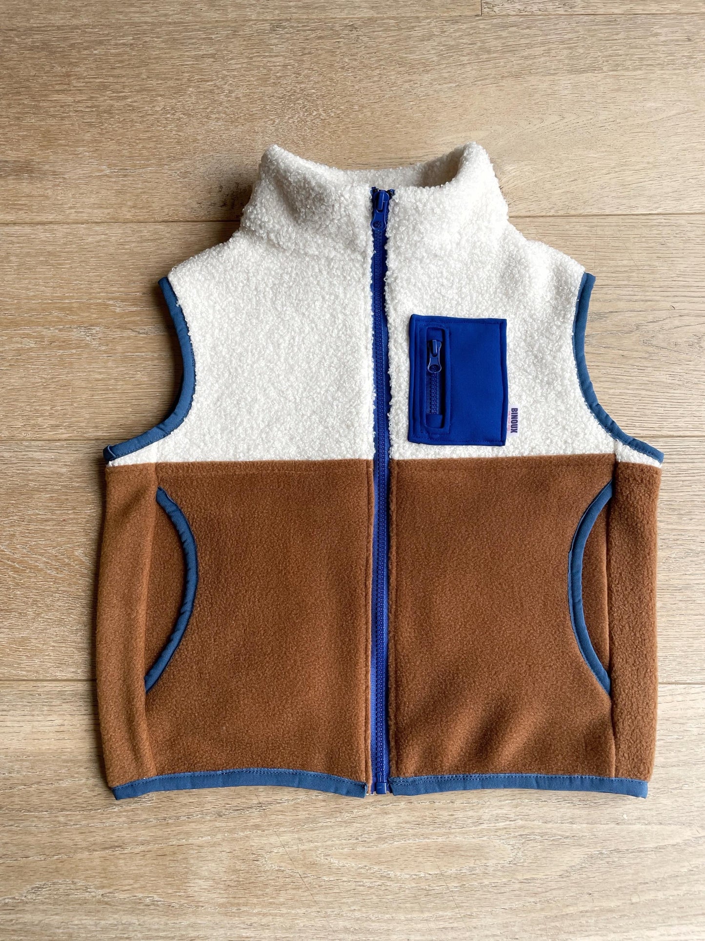 DUO VESTES POLAIRE SANS MANCHES | MINI & MAXI