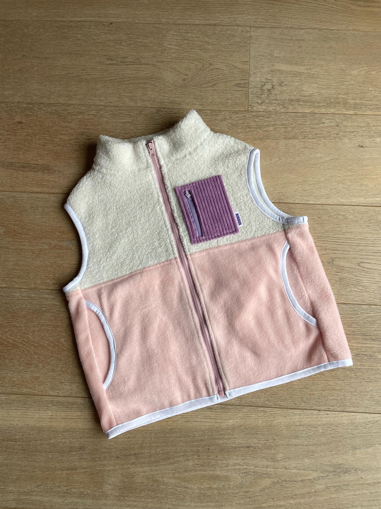 DUO VESTES POLAIRE SANS MANCHES | MINI & MAXI
