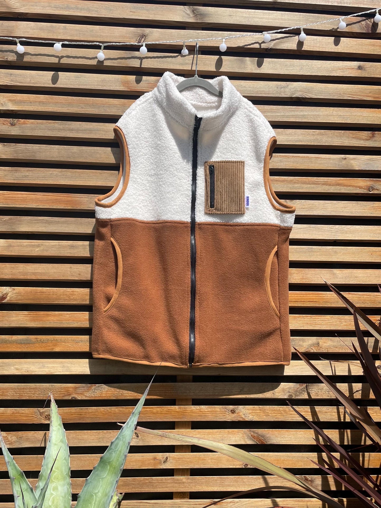 DUO VESTES POLAIRE SANS MANCHES | MINI & MAXI