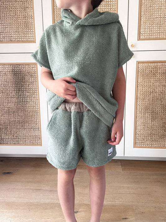 ENSEMBLE SHORT & T-SHIRT EN ÉPONGE | ENFANT