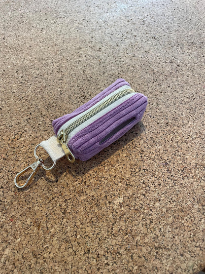 POCHETTE POUR SACS À DÉJECTIONS | VELOURS CÔTELÉ