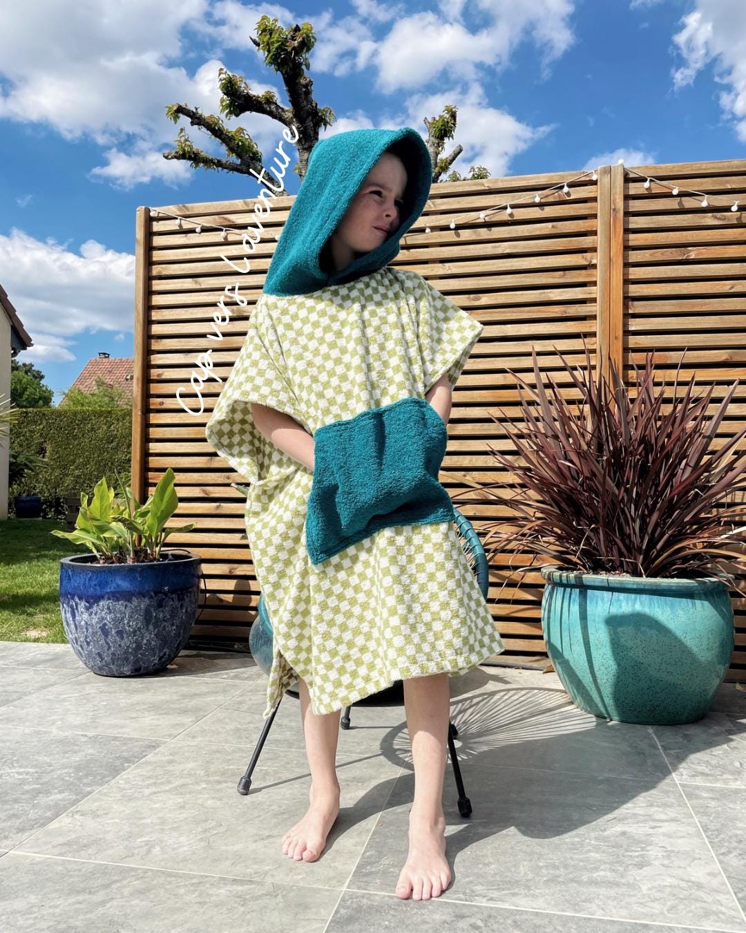 DUO PONCHOS ÉPONGE | MINI & MAXI
