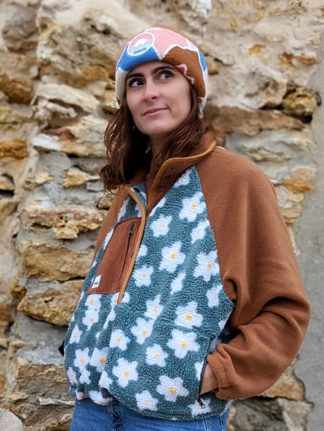 SWEAT POLAIRE LOOSE BI-COLOR | ADULTE