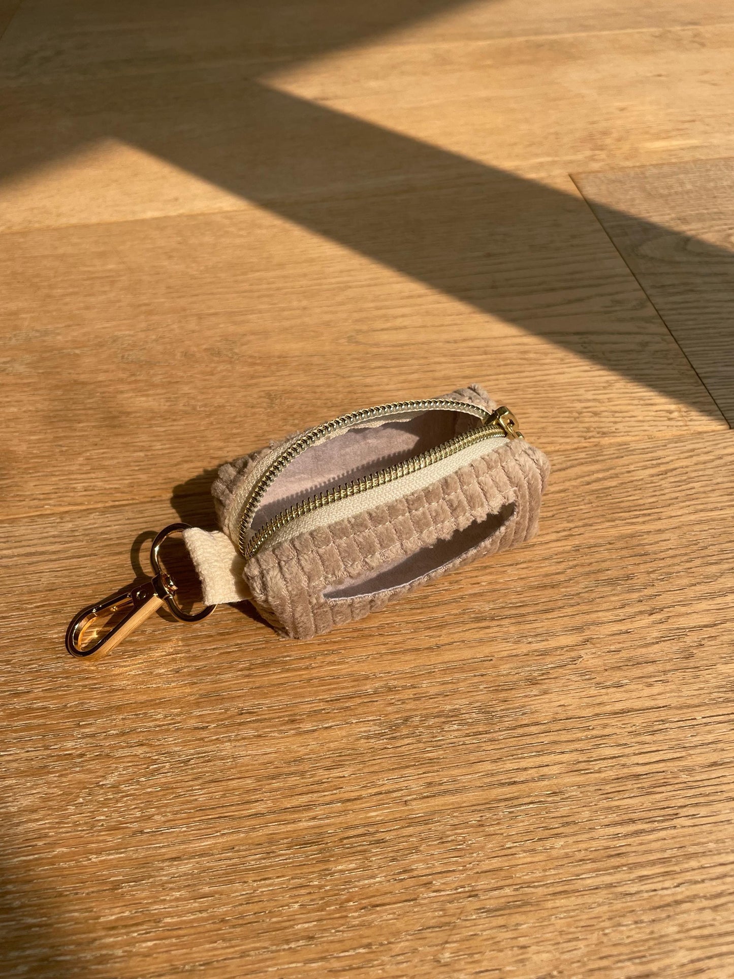 POCHETTE POUR SACS À DÉJECTIONS | VELOURS CÔTELÉ