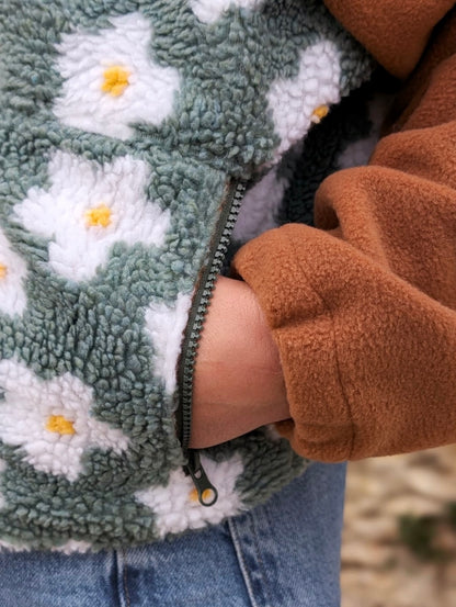 SWEAT POLAIRE LOOSE BI-COLOR | ADULTE