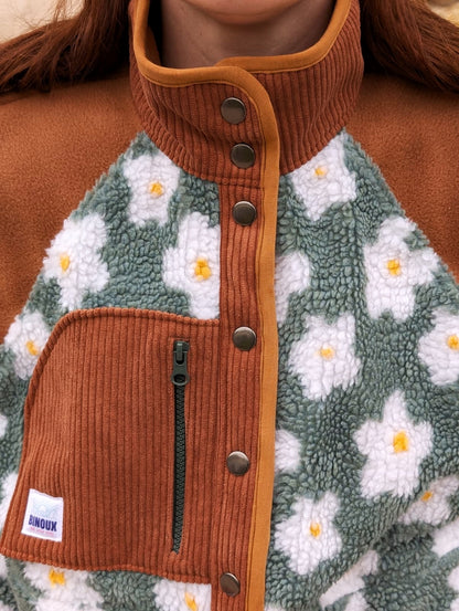 SWEAT POLAIRE LOOSE BI-COLOR | ADULTE