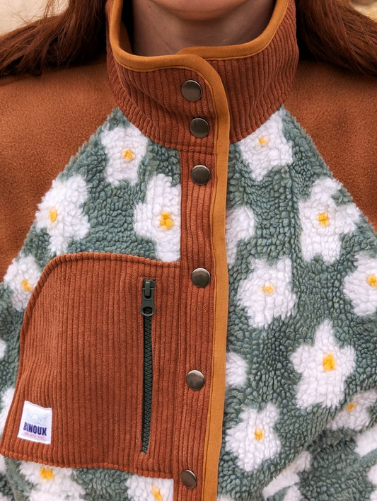 SWEAT POLAIRE LOOSE BI-COLOR | ADULTE