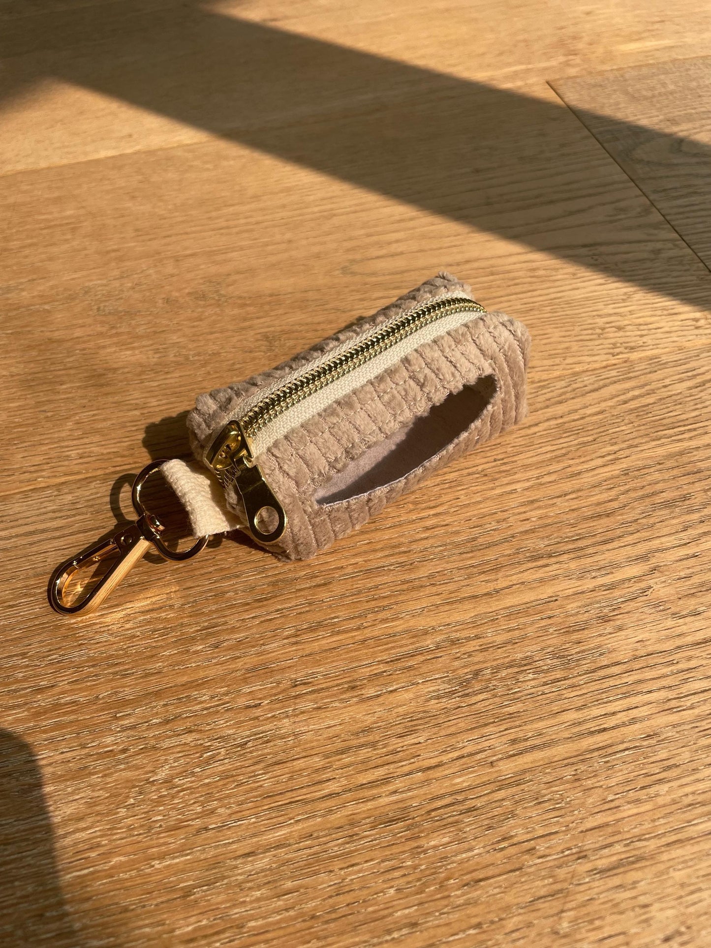 POCHETTE POUR SACS À DÉJECTIONS | VELOURS CÔTELÉ