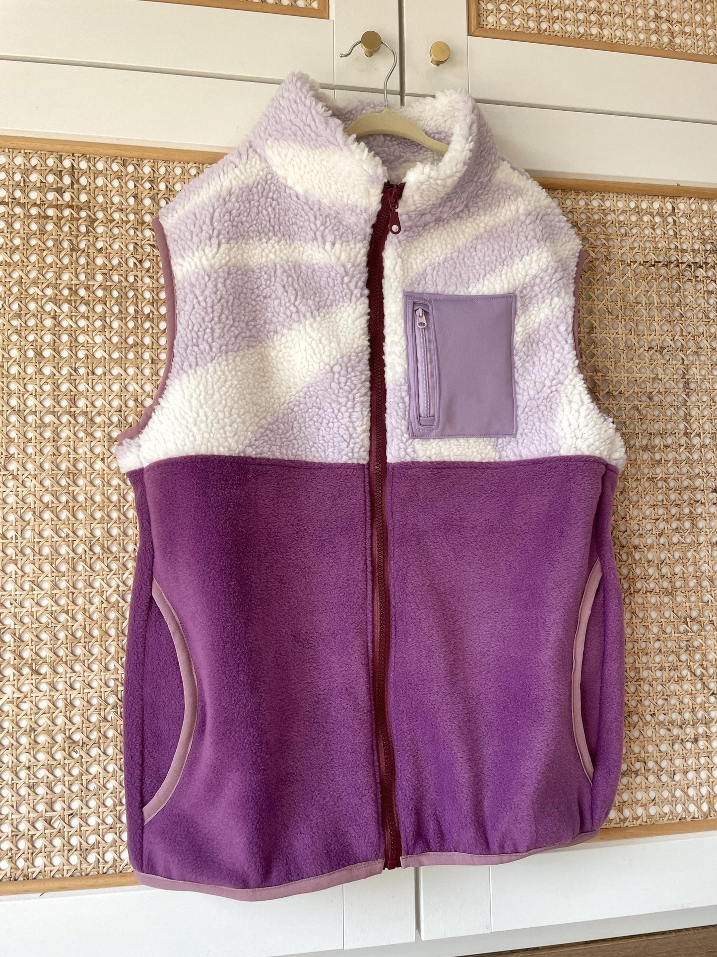 DUO VESTES POLAIRE SANS MANCHES | MINI & MAXI
