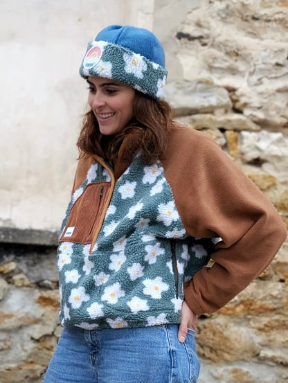 SWEAT POLAIRE LOOSE BI-COLOR | ADULTE