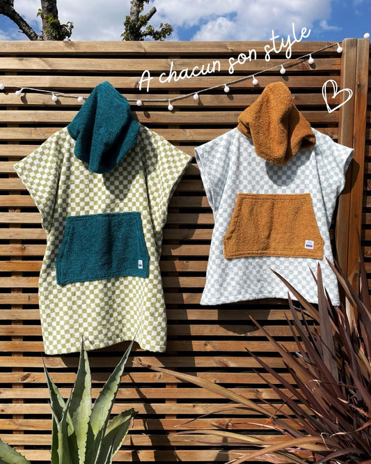 DUO PONCHOS ÉPONGE | MINI & MAXI