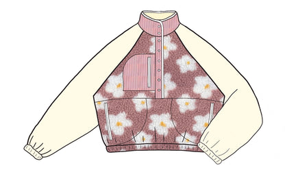 SWEAT POLAIRE LOOSE BI-COLOR | ADULTE