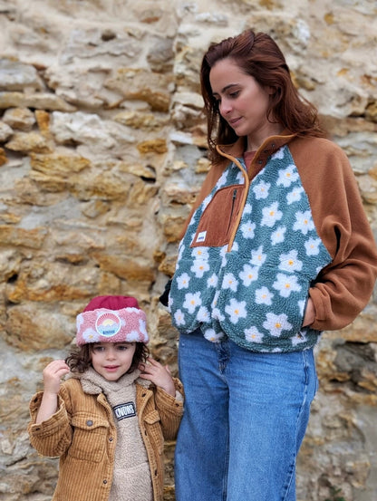 SWEAT POLAIRE LOOSE BI-COLOR | ADULTE