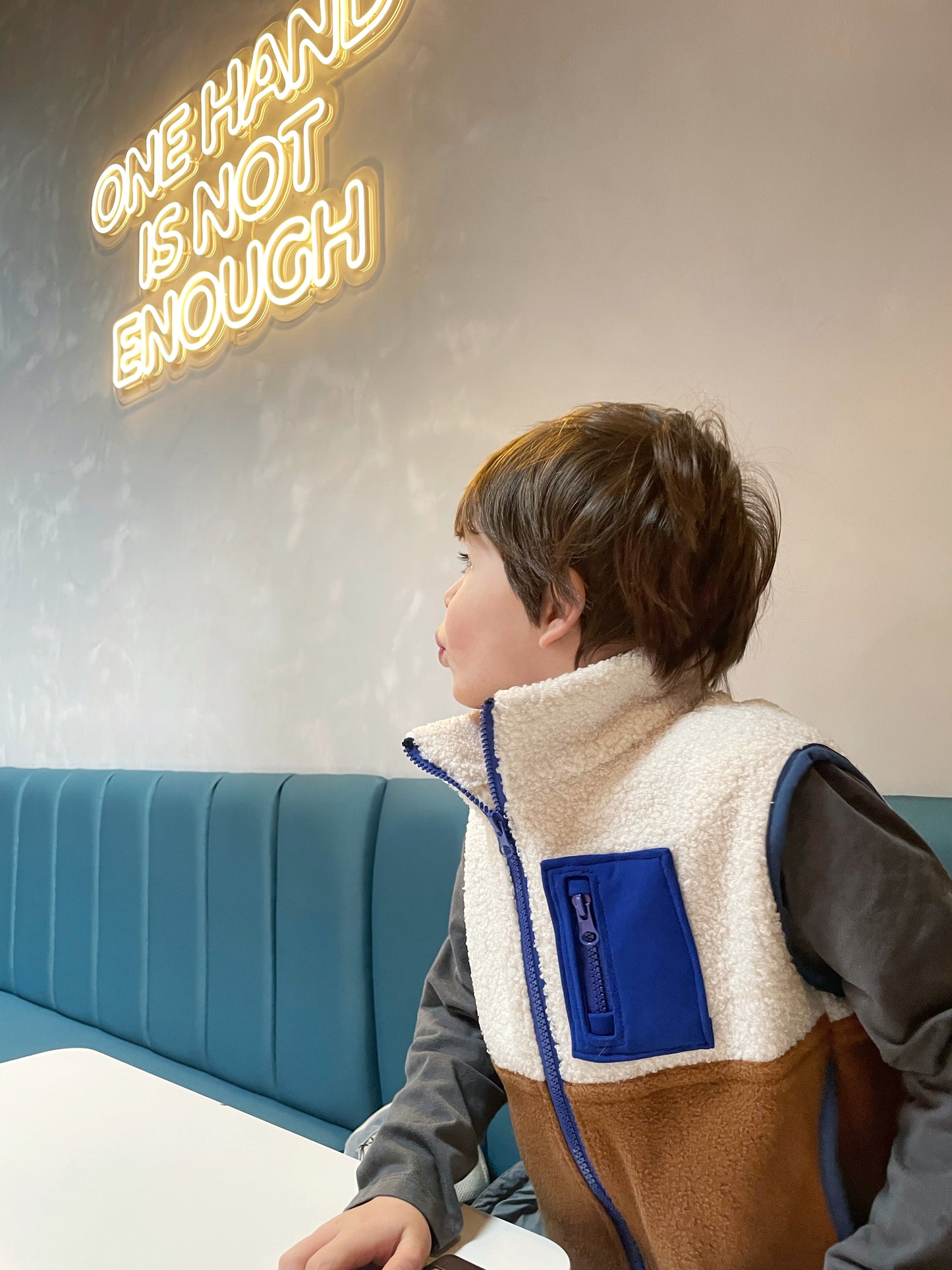 DUO VESTES POLAIRE SANS MANCHES | MINI & MAXI