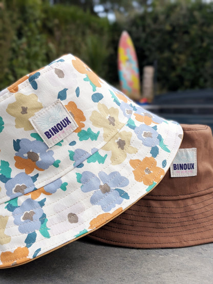 BOB EN TOILE DE COTON RÉVERSIBLE | ADULTE | ENFANT