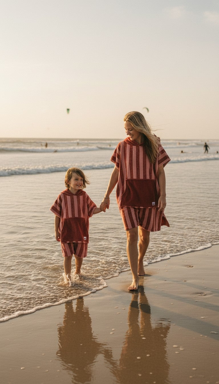 DUO PONCHOS ÉPONGE | MINI & MAXI