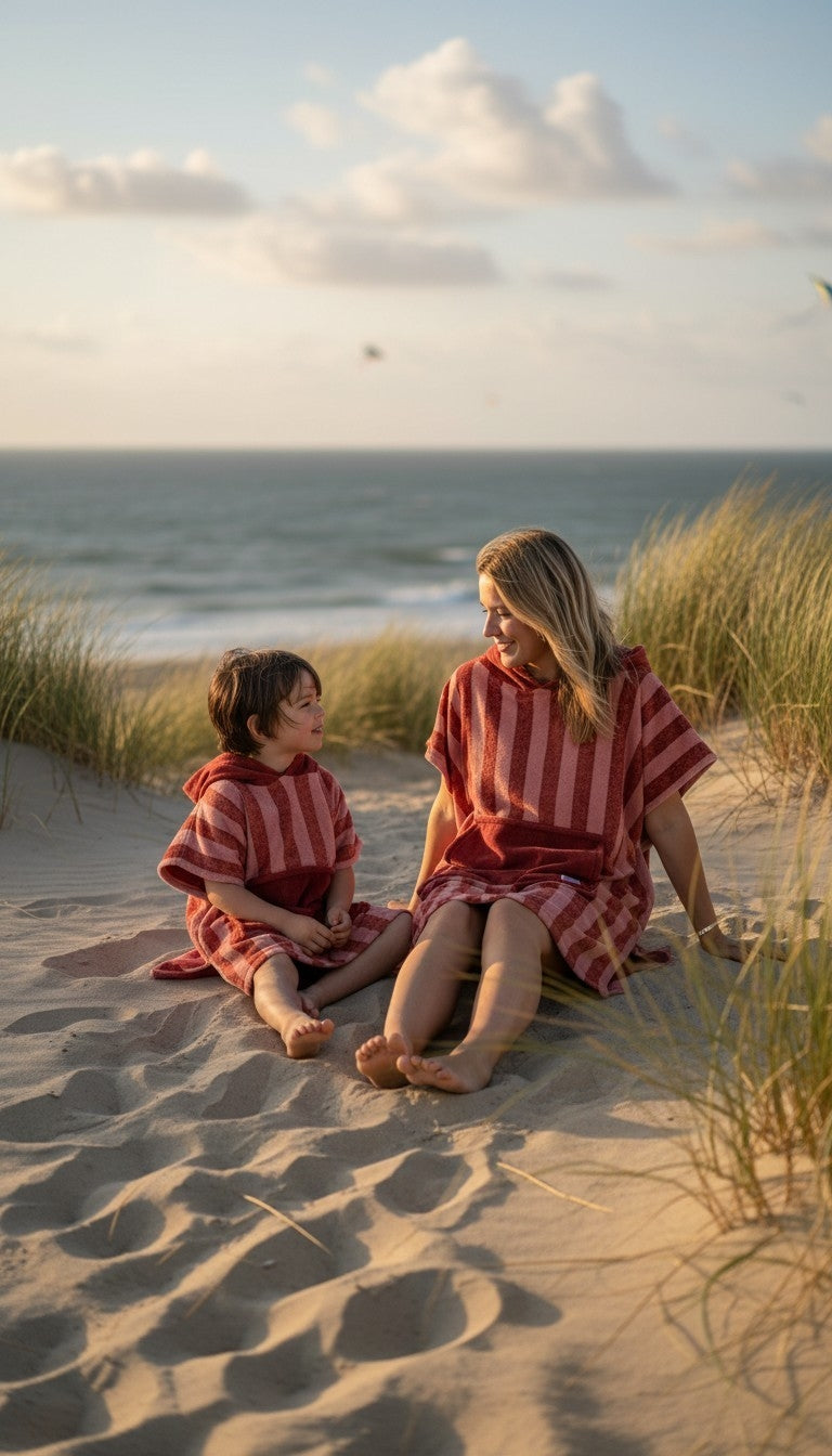 DUO PONCHOS ÉPONGE | MINI & MAXI