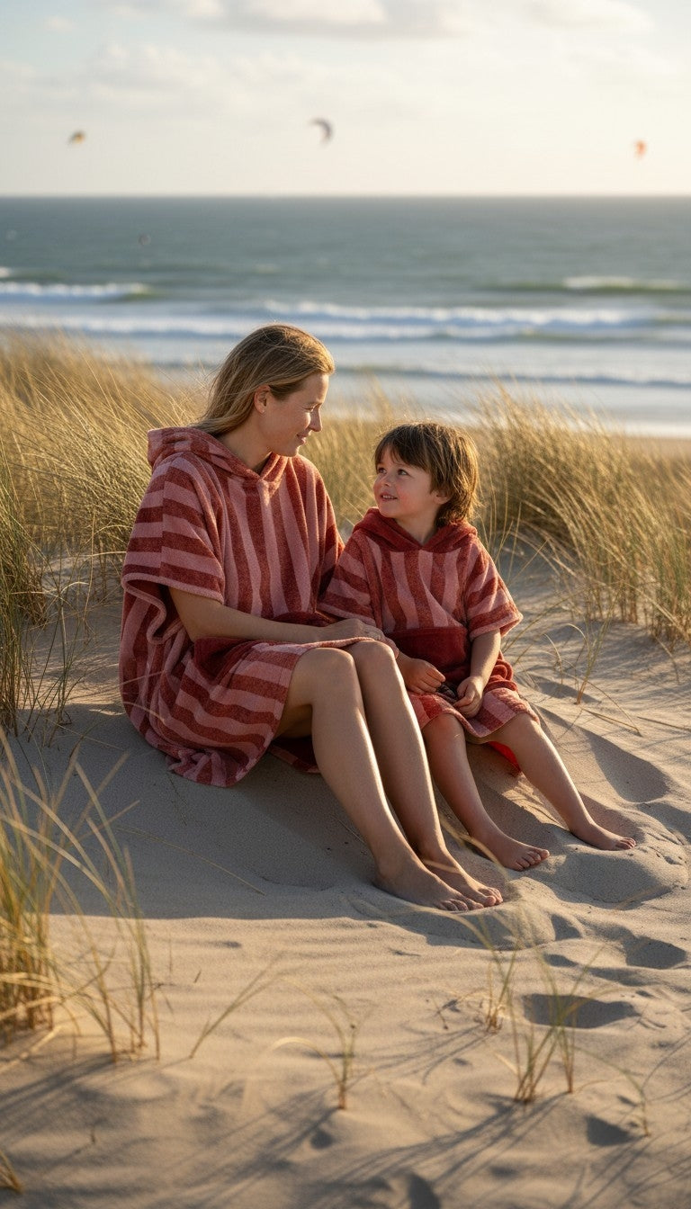 DUO PONCHOS ÉPONGE | MINI & MAXI