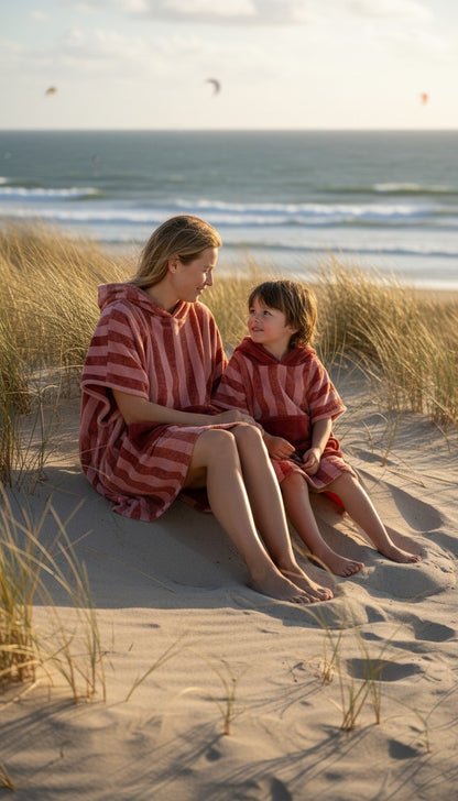 DUO PONCHOS ÉPONGE | MINI & MAXI
