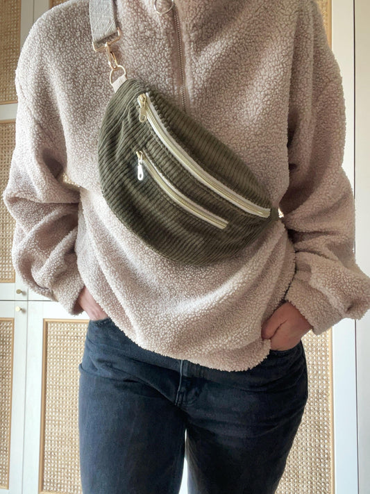 BANANE VELOURS CÔTELÉ | XL