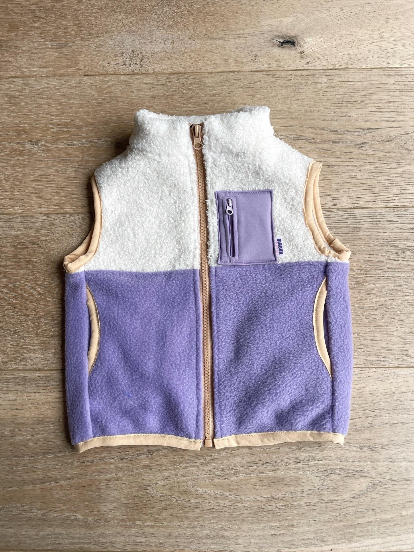 DUO VESTES POLAIRE SANS MANCHES | MINI & MAXI