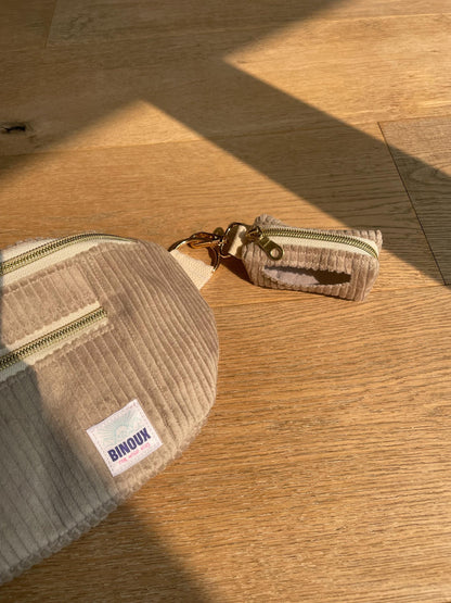 BANANE VELOURS CÔTELÉ | XS